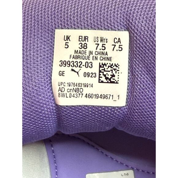 Puma Creeper Phatty Rihanna Fenty Lavender Burnt Red Women's sz: 71/5 NEW - Picture 6 of 8